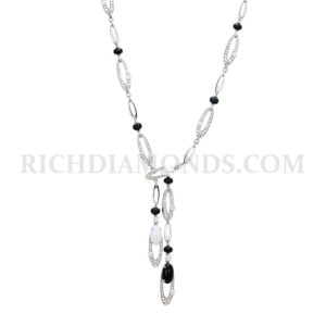 18WG BVLGARI Diamond Necklace