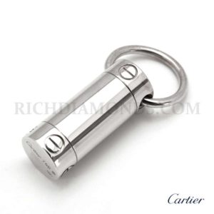 18WG Cartier Love Screw Driver Pendant