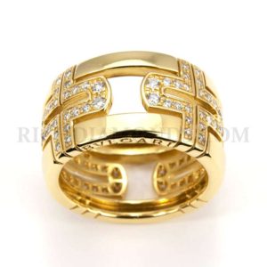 18YG BVLGARI Diamond Ring