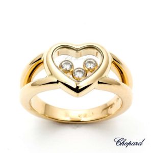 18YG Chopard Happy Ring 82/4611