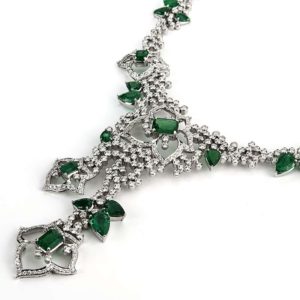 18k White Gold Piaget Design Necklace