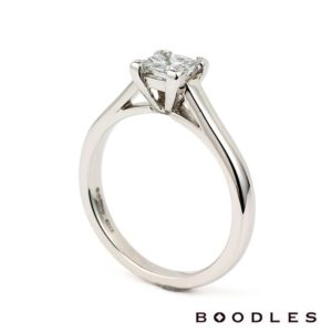 Plat Boodles 0.55ct G/VS2 Diamond Ring