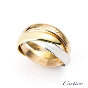 Cartier 18ct Gold Trinity de Cartier Ring Size 47. B4052700