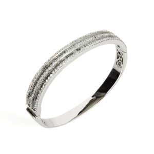 18WG Diamond Bangle 5.00TDW
