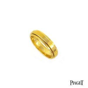 Piaget 18k Yellow Gold Possession Ring B&P G34PK654