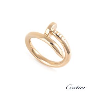 Cartier 18k Rose Gold Juste un Clou Ring B4092550