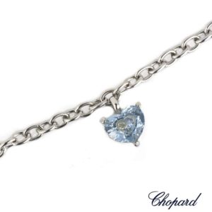 Chopard 18k White Gold Happy Diamonds Bracelet