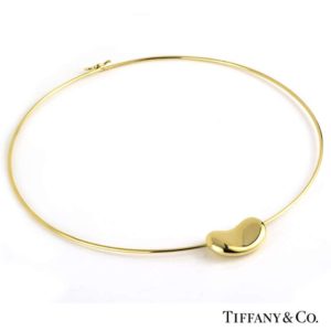 Tiffany & Co 18k Yellow Gold Elsa Peretti Necklace