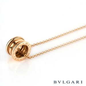 Bvlgari 18k Rose Gold B.Zero1 Pendant