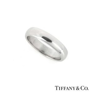 Tiffany & Co. Lucida Wedding Band in Platinum