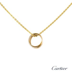 Cartier 18k Three Colour Gold Baby Trinity Pendant B7223900