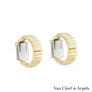 Van Cleef and Arpels 18k Yellow Gold Cufflinks