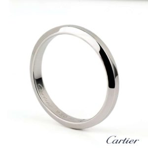 Plat Cartier Wedding Band Size 60
