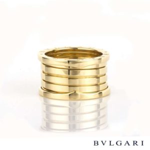 Bvlgari 18k Yelllow Gold B Zero 1 Ring Size I AN191025