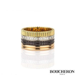 Boucheron Quatre Classique Ring Size 54 B&P