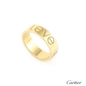 Cartier 18k Yellow Gold Love Ring Size 54 B4085400