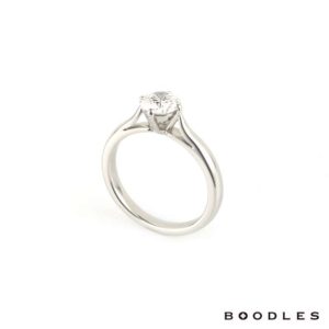 Boodles Diamond Ring in Platium 0.71ct E VVS1