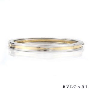 Bvlgari Steel & Gold B.zero1 Bangle BR851334