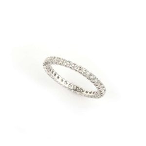 18k White Gold Diamond Eternity Ring 0.76ct