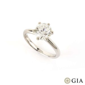 18k White Gold Diamond Ring 2.03ct H/VS1
